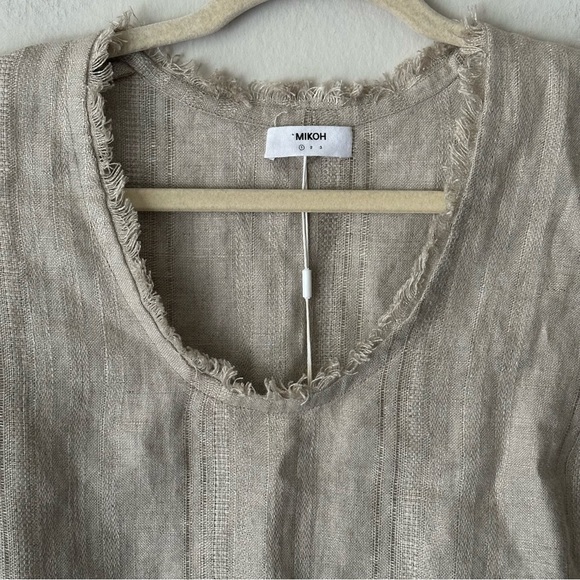 Mikoh Himalaya Linen Frayed Tank Size 1 Small NWT - Picture 6 of 10